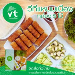 วีทีแหนมเนือง ชุด 5 ไม้ พร้อมผักสด